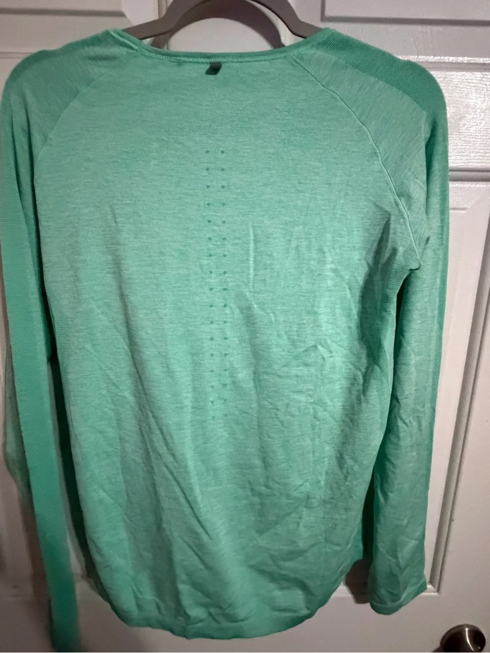 Nike Long-Sleeve Top in Mint Green